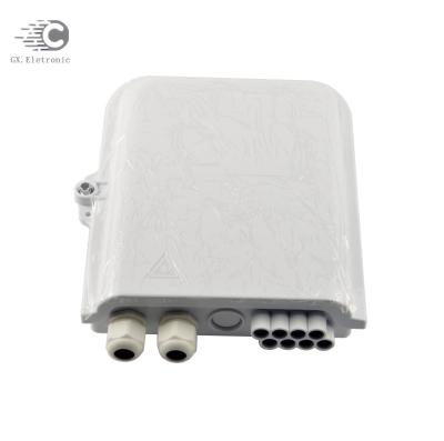 China Outdoor FTTH FTTH 8 Ports Termination Fiber Optic Box Fiber Optic Distribution Box for sale