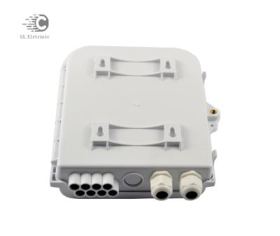 China Outdoor FTTH FTTH 8 Ports Termination Fiber Optic Box Fiber Optic Distribution Box for sale