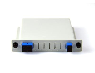 China FTTH Network FTTH FTTB FTTX PLC Splitter 1x2 SC UPC PLC Splitter LGX Box Cassette Inserting Box PLC Splitter for sale