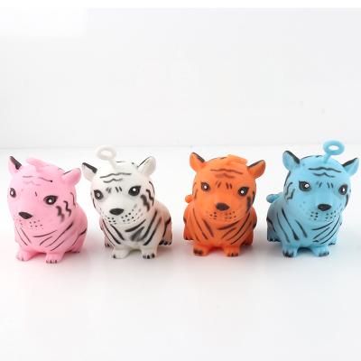 China Educational Funny Toy Leopard Squishy Balls Stress Relief Squeeze Toys Game Sensory Hand Stir Animal Toys for Kids and Adults Autism for sale