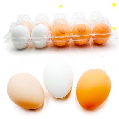 China TPR Egg Squeeze Relax Ball For Kids Toys Reduce Pressure TPR Exhaling Bead Toys for sale