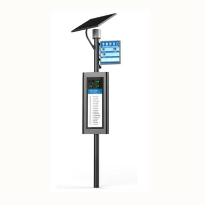 China Solar Power Bus Stop Power LED Solar Electronic Sign LED Display for sale