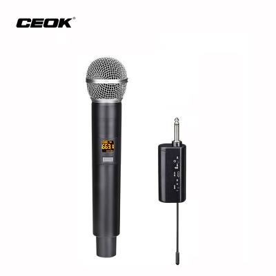 China KTV E58 UHF Dual Channel Handheld U-Segment Wireless Microphone for sale