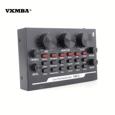 China OEM New Product With V8 Sound Card Bm800 Set YouTube Recording, Google Voice Search, Steam, Podcasting And Desktop Recording V8II for sale