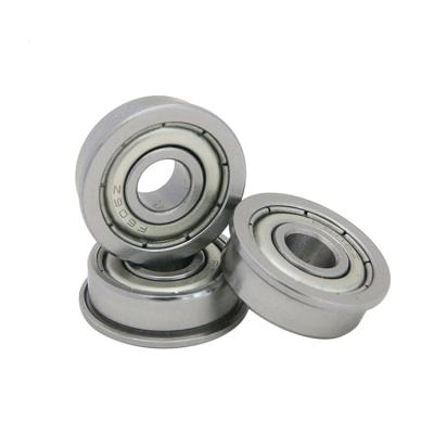 China Factory Mini Flange Bearing F606 ZZ RS 2RS Z 2Z Printer Miniature Electronic Lock Flange Ball Bearing for sale