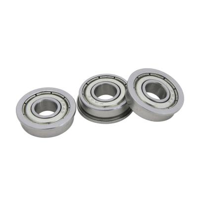 China Factory FR3 FR4 FR6 FR8 ZZ RS 2RS Flange Deep Groove Ball Bearing for sale