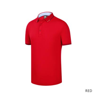 China Factory Wholesale Anti-pilling Mens White T-shirts Custom Polo Golf Polo Shirt For Men for sale