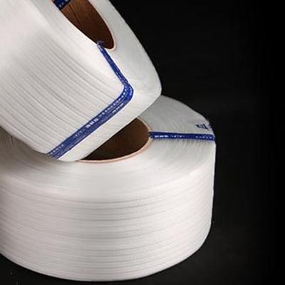 China Wholesale 13mm Width 0.8mm Thick Manual Wrapping High Quality Clear PP PVC 1700m Long Strapping Roll for sale