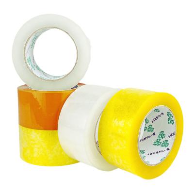 China New Good Quality Original Waterproof Adhesive Tape BOPP/OPP Custom Strong Clear Transparent Wrapping Tapes for sale