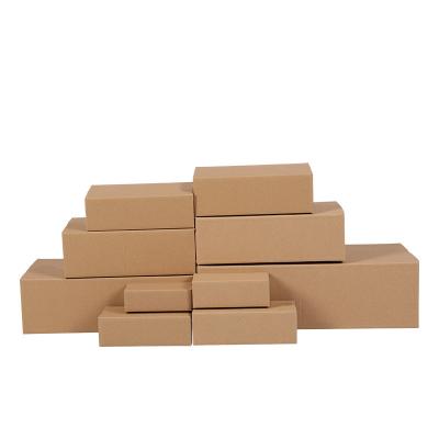 China Recyclable Wholesale Low Price High Quality Easy Assemble Recycled Kraft Paper Gifts Shipping Half-size Cardboard for sale