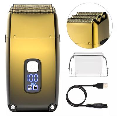 China 2022 Newest Triple Blade Rise Triple Blades Waterproof Barbeador Afeitadora Electrica Alat Cukur Scheerapparaat Foil Electric Shaver for sale