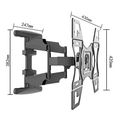 China Wholesale Led LCD Plasma TV Mount OEM Motion 360 Degree 400*400 Full Wall Mount Bracket 14 To 55 Inch TV for sale