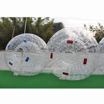 China Inflatable Giant Human Hamster Ball Human Toy Zorb Ball Plastic Ball For Rolling for sale