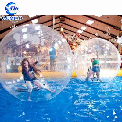 China PVC Inflatable Water Roller Ball 3M Inflatable Water Walking Toy Ball Zipper for sale