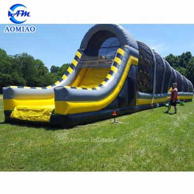 China PVC Fusion Inflatable Obstacle Game Warrior Toxic Inflatable Obstacle Course for sale