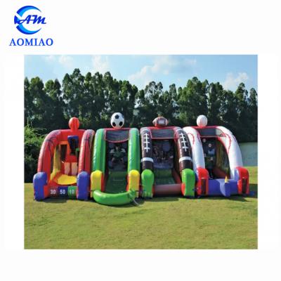 China Premium Sports Inflatable Games Basketball Or Soccer Party Bounce House Can Be Customized for sale