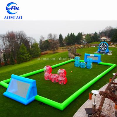 China Outdoor Inflatable PVC Soccer Field Soccer Field Air Sealed Bubble Ball Arena For Sale for sale