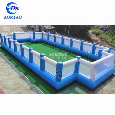 China PVC Quality Guarantee New Portable Inflatable Soccer Field Inflatable Soccer Field for sale