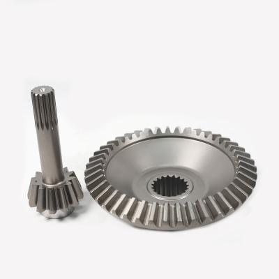 China China Supplier Box Cover Custom Logo Hard Front End Back Bevel Gear Set For Tractor Parts for sale