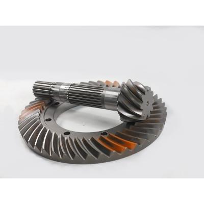 China Spiral bevel gear from no. 1105 Hard Custom Logo China Supplier Worm Screw For Power Tiller Box for sale