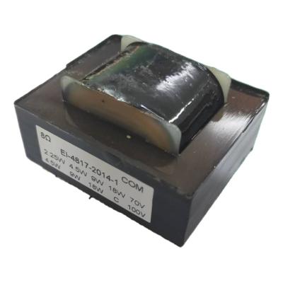 China Long Life 70vV 100V EI48 Audio Transformer Customized Electrical Transformer Oil Transformer for sale