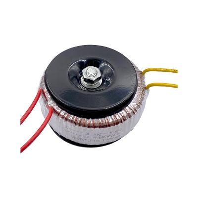 China Low Loss Customize 220V 24V Pure Copper Toroidal Transformers 24 0 24 15 Amp for sale