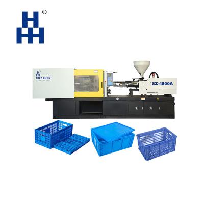 China Horizontal high quality fully automatic plastic fruit carton making machine for sale