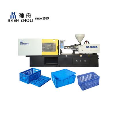 China Strong Plastic Fruit /Vegetable Box Crate/Horizontal One-stop Service Turnover Making Molding Machine Price/Injection Molding Molding for sale