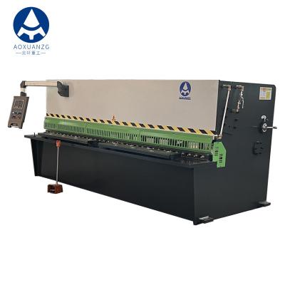 China Estun E21s NC Hydraulic Cutter Metal Steel Plate Shearing Machine 6x3200mm for sale