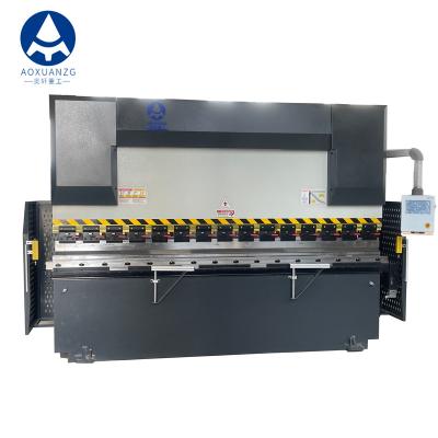 China WC67K 125T 3200mm CNC-Presse-Bremse mit TP10s für das Blechtafel-Verbiegen zu verkaufen