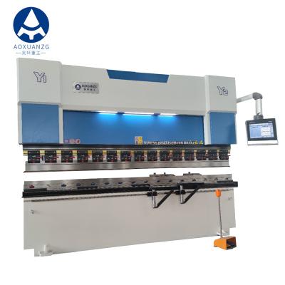 China 100T3200 CNC Press Brake Hydraulic Bending Machine Multi Axis Hydraulic Cnc Press Brake for sale