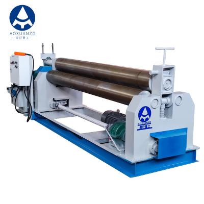 China 3 Roller Plate Rolling Tube Pipe Bending Machine Sheet Metal Process  W11-16*1500 en venta