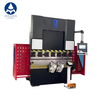 China Freno de la prensa hidráulica del CNC de la hoja de metal con el regulador de TP10S en venta