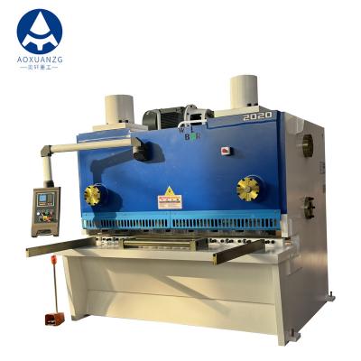 China 25mm Carbon Steel Hydraulic Guillotine Shearing Machine CNC Hydraulic Metal Cutting Shear for sale