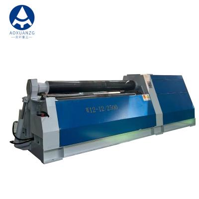 中国 W12CNC-12*2500 CNC Four-Roller Plate Rolling Machine Factory Direct Sale Best Seller 販売のため