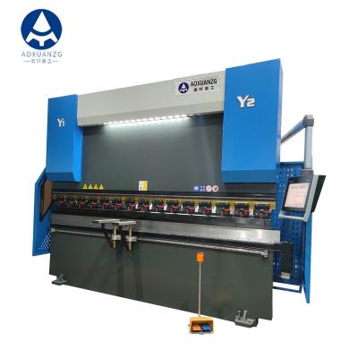 China 330mm 1600kn Hydraulic CNC Press Brake DA58T Industrial Pipe Bending Machine for sale