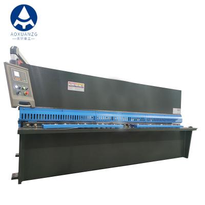 Κίνα 13times/Min Hydraulic Swing Shearing Machine 3200mm, Iron Plate Machine Cutting Machine 450KN/CM προς πώληση