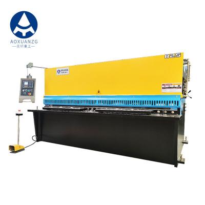 China Máquina de corte do balanço hidráulico de E21s, CNC da máquina de corte QC12K-8*2500mm do aço carbono à venda