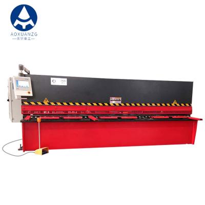 China QC11K-6*4000 Sheet Metal Shearing Machine CNC Hydraulic Shearer Swing Type for sale