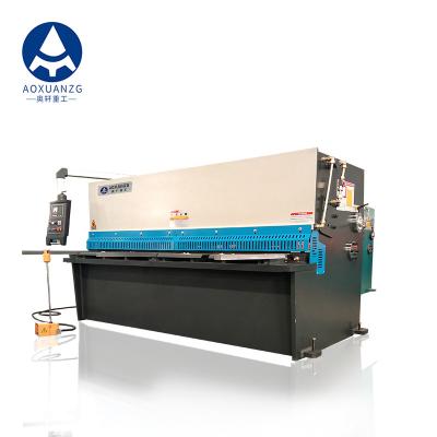 Κίνα E21S Controller Hydraulic Shearing Machine Manual Blade Gap Adjustment Adjustable Shearing Angle 6mm προς πώληση