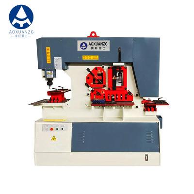 China Equal Angle Steel Cutting Notching Machine 100T Hydraulic 20MM for sale