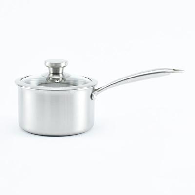 China New Design Stainless Steel Pot Stock And Soup Pot Kitchen Cookware Sustainable Soup Cooking Pot for sale