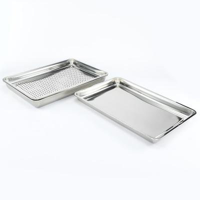 China Home Hotel Restaurant Other Large Capacity Hotel Metal Food Tray Serving Tray &Restaurant Square Tray for sale