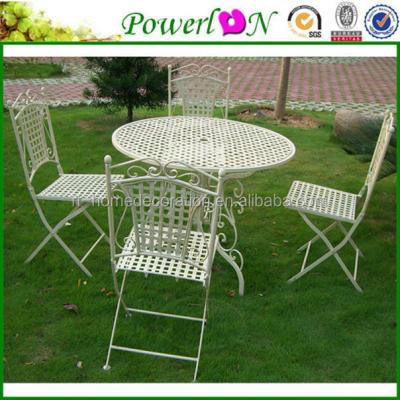 China Compretive Price New Design Vintage Antique Durable Metal Framed Garden Chair for sale