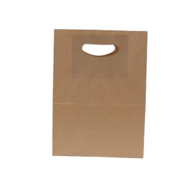 China Gift & Craft Hot Sale Eco Friendly Shopping Pouch With Handle Kraft Brown Paper Bag For Packaging for sale