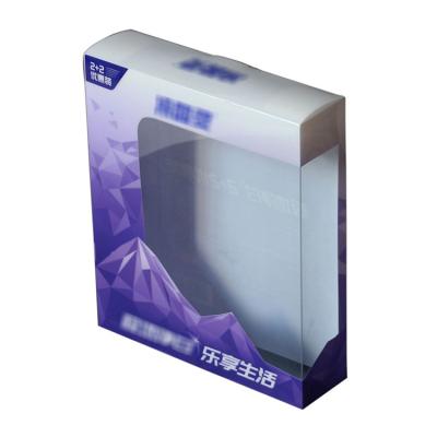 China Gift & Custom Craft Factory Supply PVC Toothpaste Plastic Box Packaging With Clear Window for sale