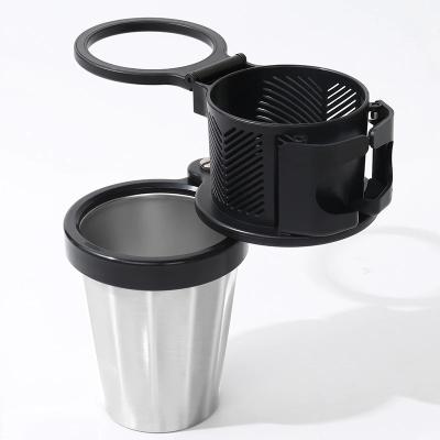 China Fashion Car Water Drinks Cup Holder and Organizer Adapter All Purpose 360 ​​Rotating Base Cup Holder Air Vent Cup Phone Holder for sale