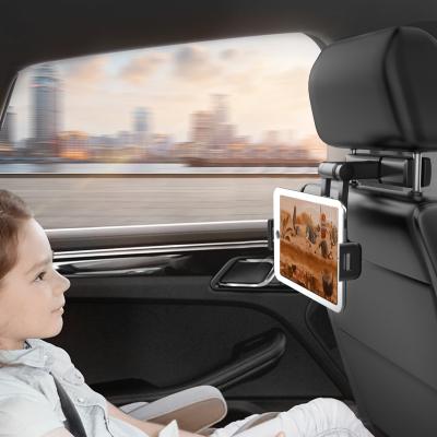 China Fancy Car Back Seat Headrest Mount Holder For iPad Phone 5.5-12.3 Inch 360 Rotation Universal Tablet Car Phone Auto HOL for sale