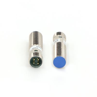 China NPN NC M12 Inductive Sensor With Quasi Flush Installation 10-30VDC for sale