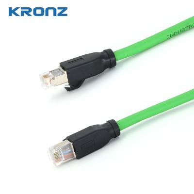 Chine Connecteur RJ45 4 broches 24AWG Résistance de contact 48V Longueur de câble personnalisée à vendre